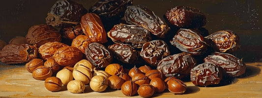 Natürliche Energie durch Ernährung - das Haselnuss-Dattel-Kakao Dream Team